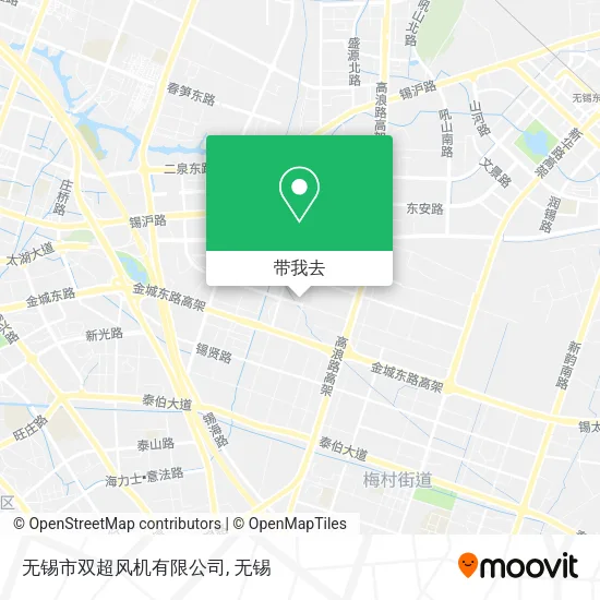 无锡市双超风机有限公司地图
