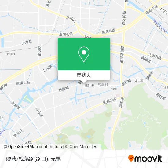 缪巷/钱藕路(路口)地图