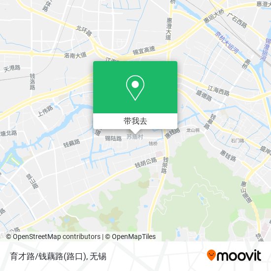 育才路/钱藕路(路口)地图