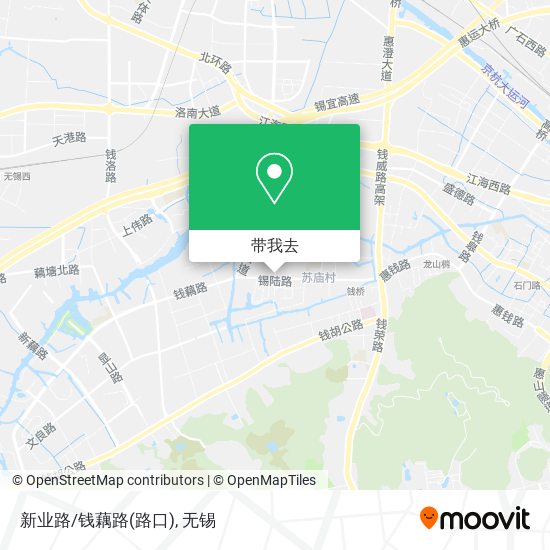 新业路/钱藕路(路口)地图