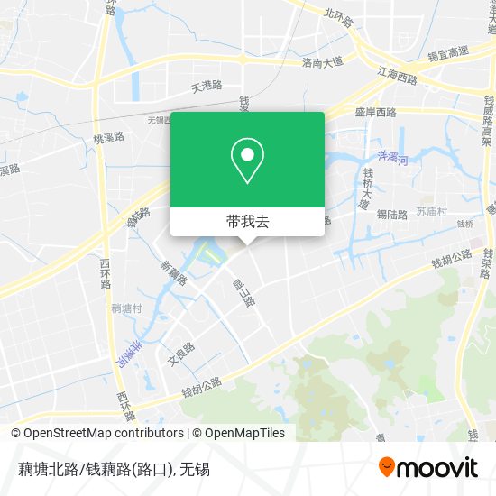 藕塘北路/钱藕路(路口)地图