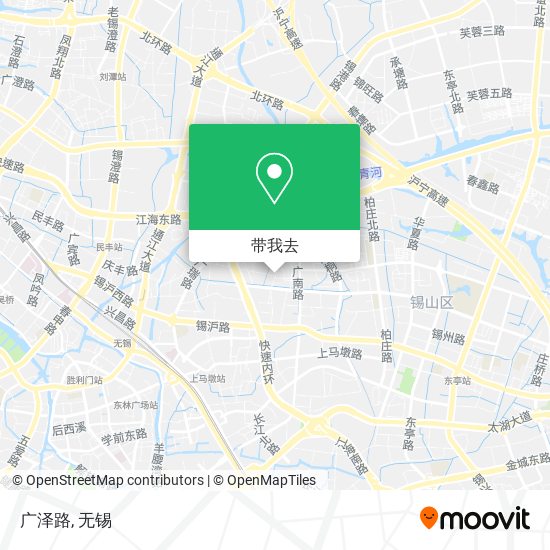 广泽路地图