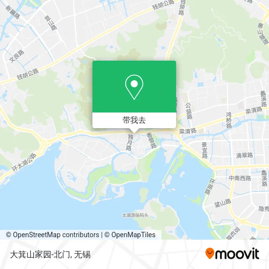 大箕山家园-北门地图