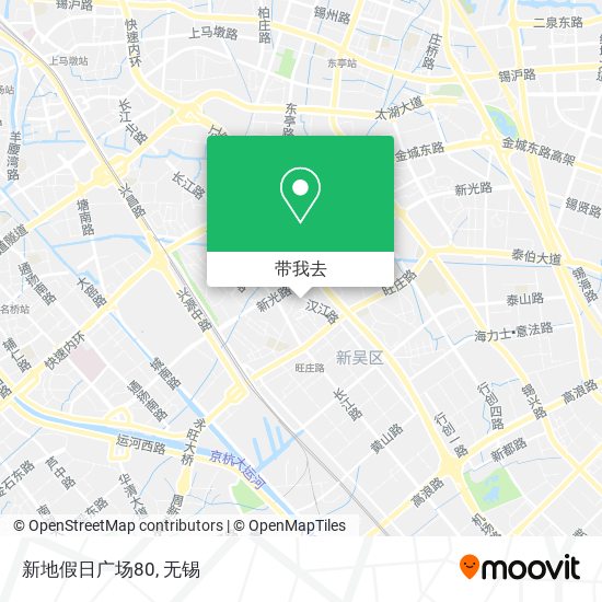 新地假日广场80地图