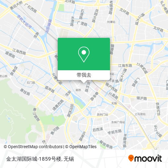 金太湖国际城-1859号楼地图