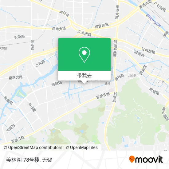 美林湖-78号楼地图
