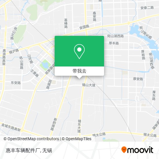 惠丰车辆配件厂地图