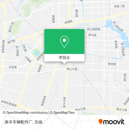 惠丰车辆配件厂地图