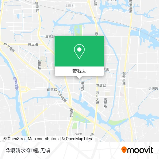 华厦清水湾1幢地图