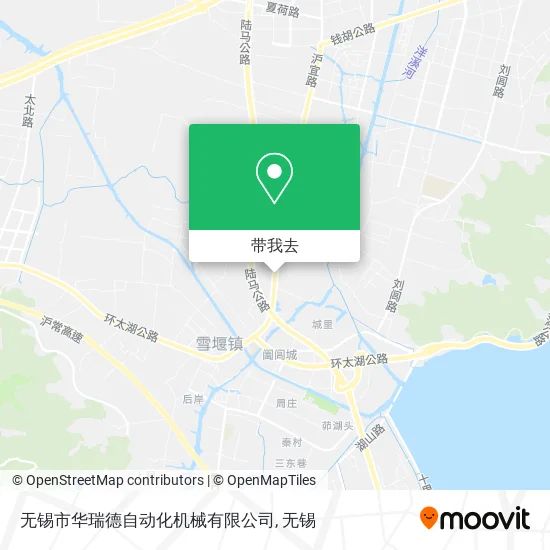 无锡市华瑞德自动化机械有限公司地图
