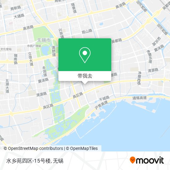 水乡苑四区-15号楼地图