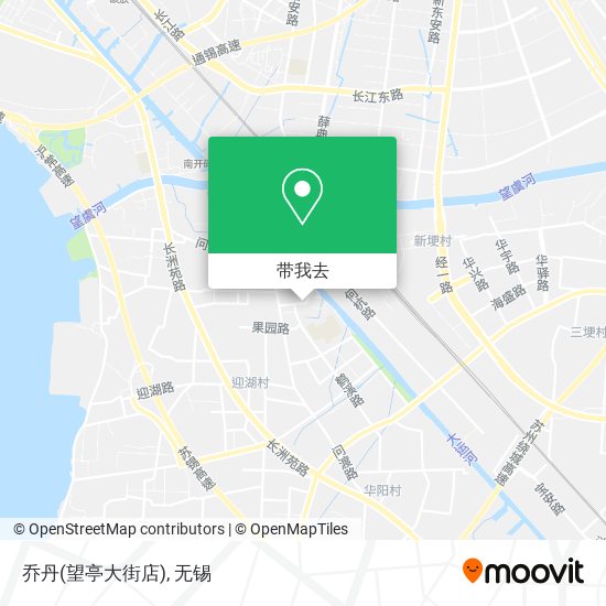 乔丹(望亭大街店)地图