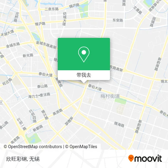 欣旺彩钢地图
