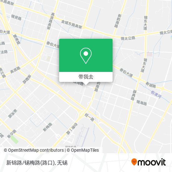 新锦路/锡梅路(路口)地图