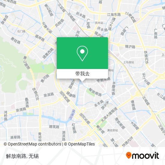 解放南路地图