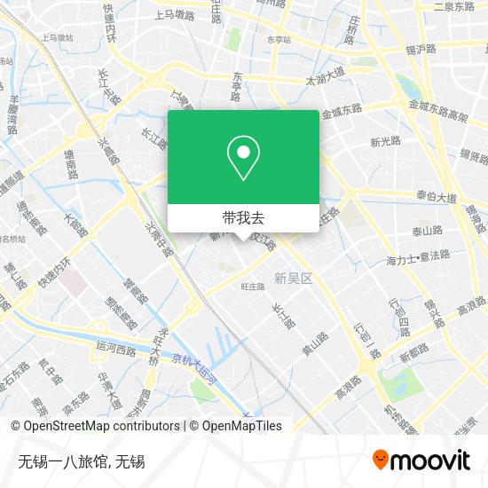 无锡一八旅馆地图