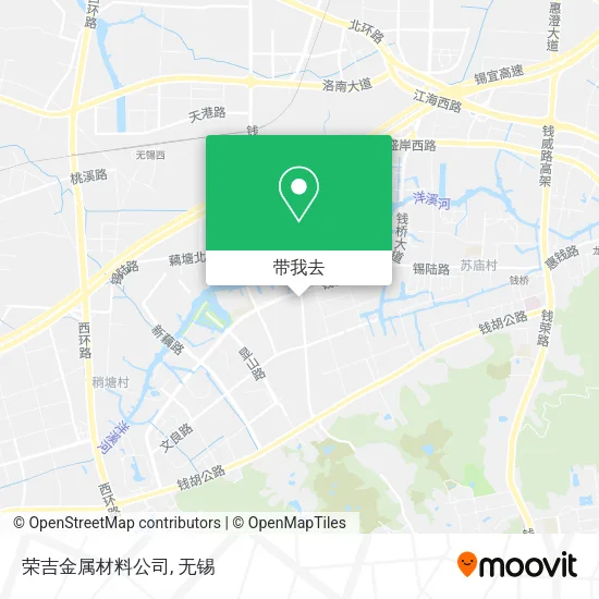 荣吉金属材料公司地图