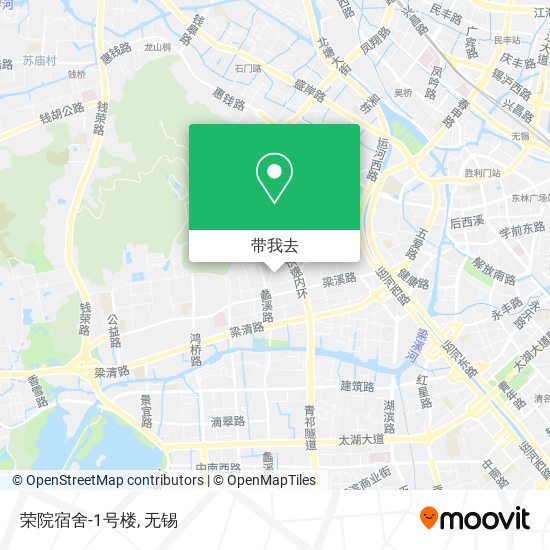 荣院宿舍-1号楼地图