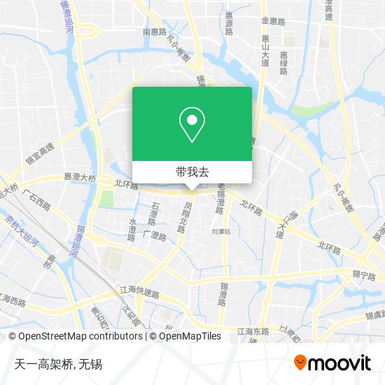 天一高架桥地图