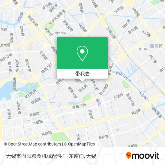 无锡市向阳粮食机械配件厂-东南门地图