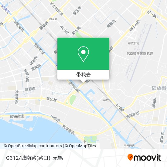 G312/城南路(路口)地图