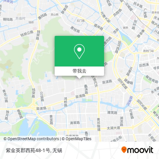 紫金英郡西苑48-1号地图