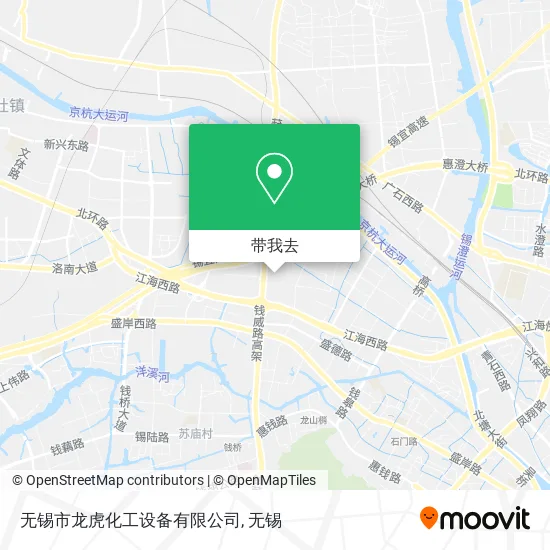 无锡市龙虎化工设备有限公司地图