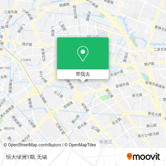 恒大绿洲1期地图