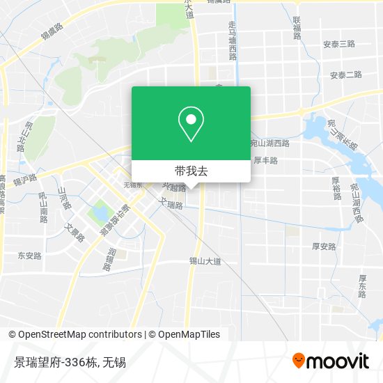 景瑞望府-336栋地图