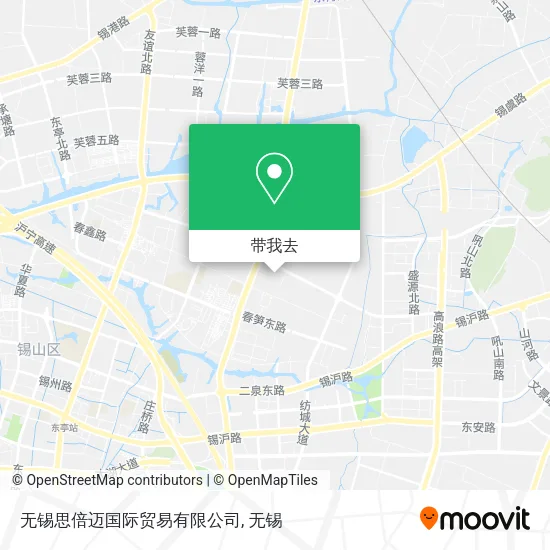 无锡思倍迈国际贸易有限公司地图