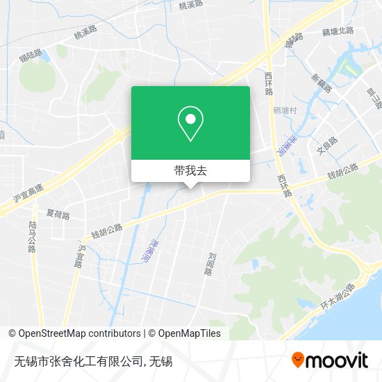 无锡市张舍化工有限公司地图
