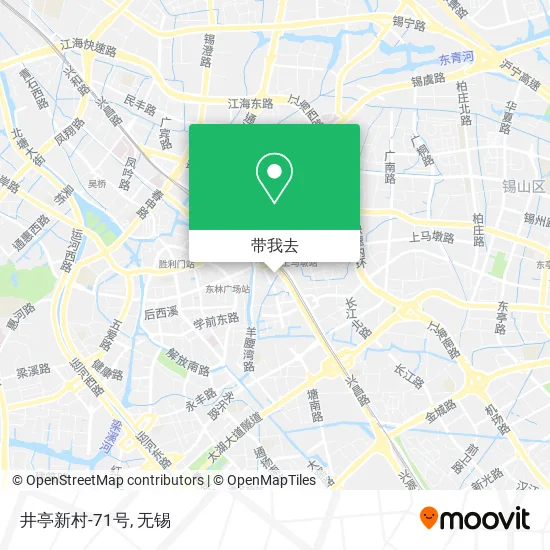井亭新村-71号地图