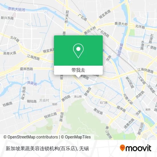 新加坡果蔬美容连锁机构(百乐店)地图