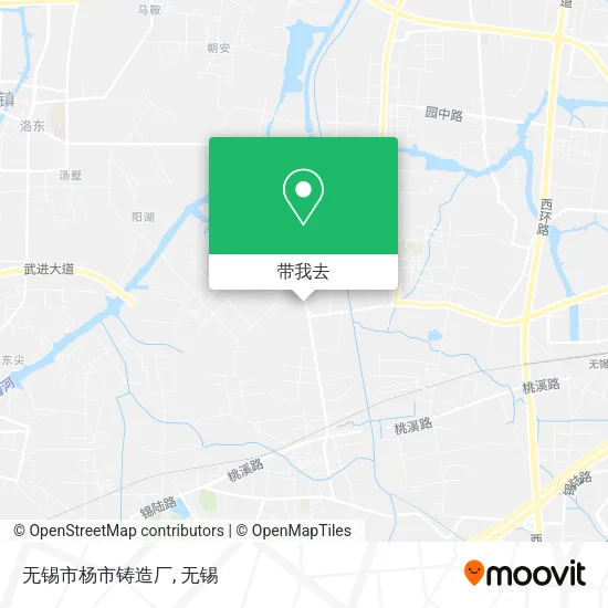 无锡市杨市铸造厂地图
