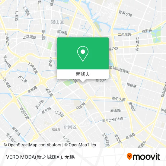 VERO MODA(新之城B区)地图