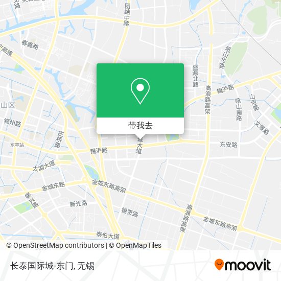 长泰国际城-东门地图