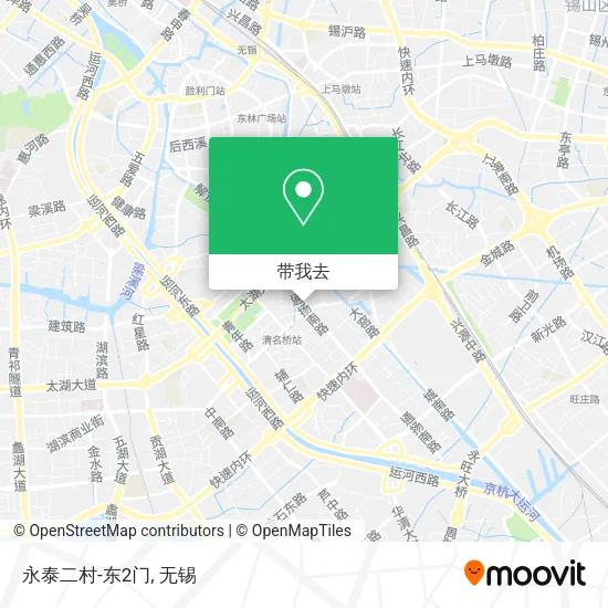 永泰二村-东2门地图