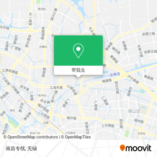 南昌专线地图