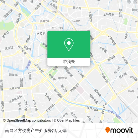 南昌区方便房产中介服务部地图