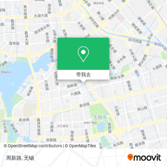 周新路地图