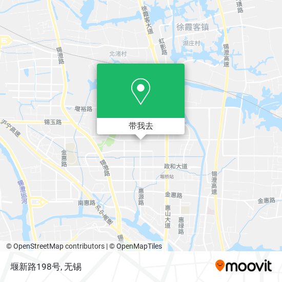 堰新路198号地图