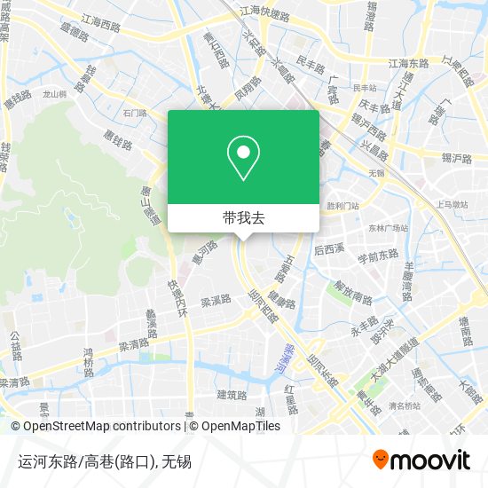 运河东路/高巷(路口)地图