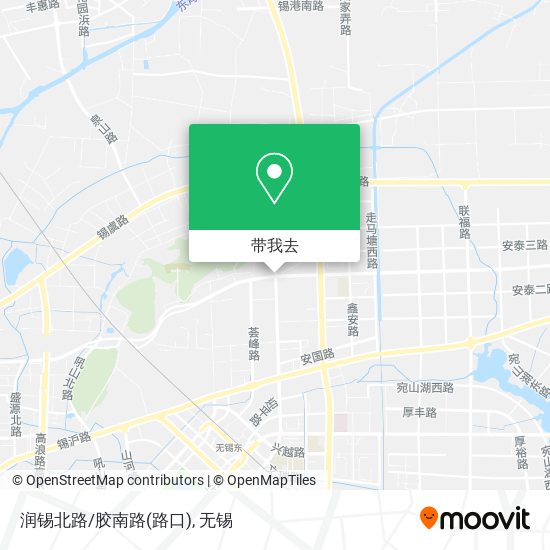 润锡北路/胶南路(路口)地图