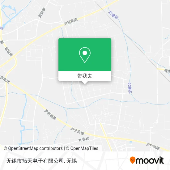 无锡市拓天电子有限公司地图