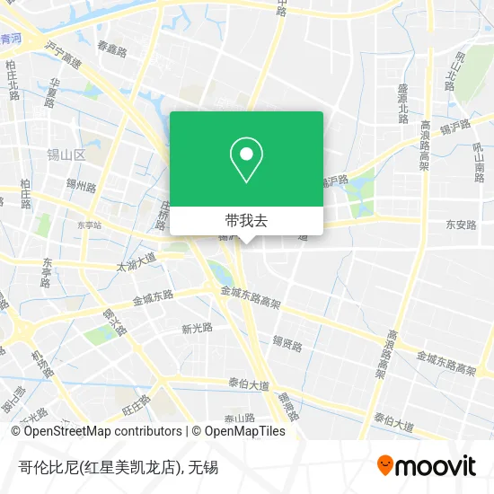 哥伦比尼(红星美凯龙店)地图