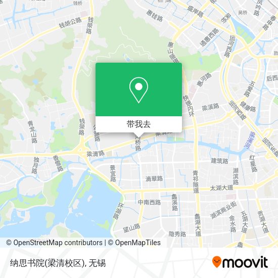纳思书院(梁清校区)地图