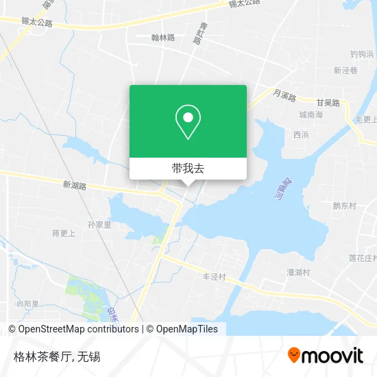 格林茶餐厅地图