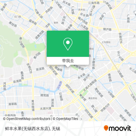 鲜丰水果(无锡西水东店)地图
