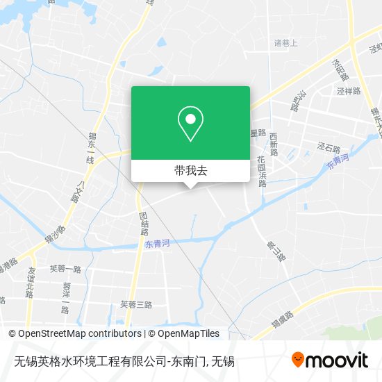 无锡英格水环境工程有限公司-东南门地图