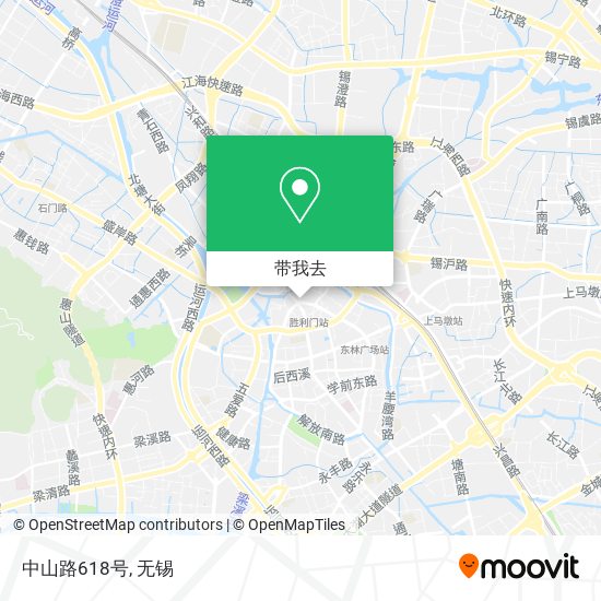 中山路618号地图